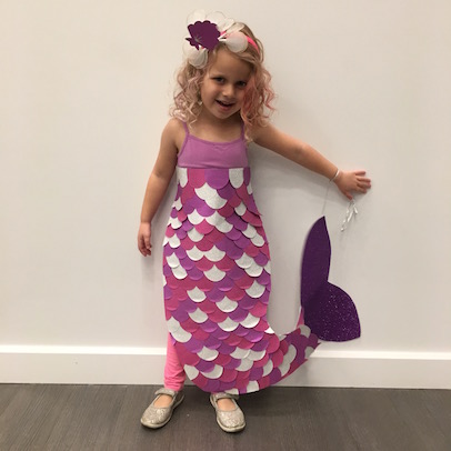 DIY Mermaid Costume