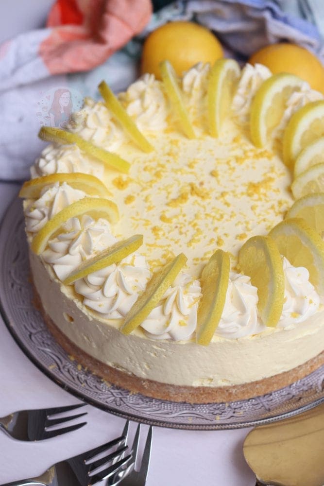 no bake lemon cheesecake