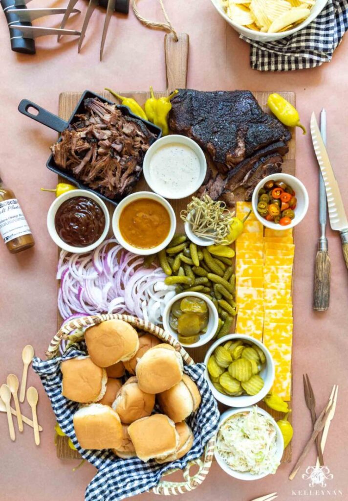 kid-friendly charcuterie board ideas bbq charcuterie board ideas