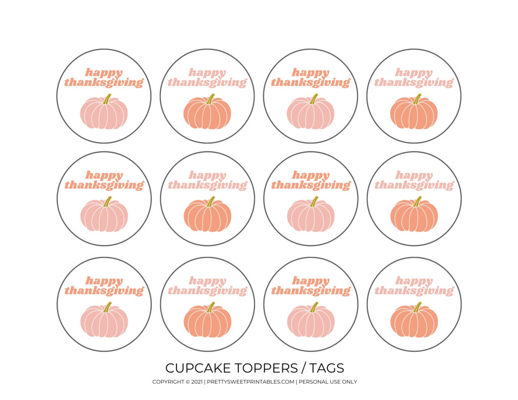 free printable thanksgiving tags