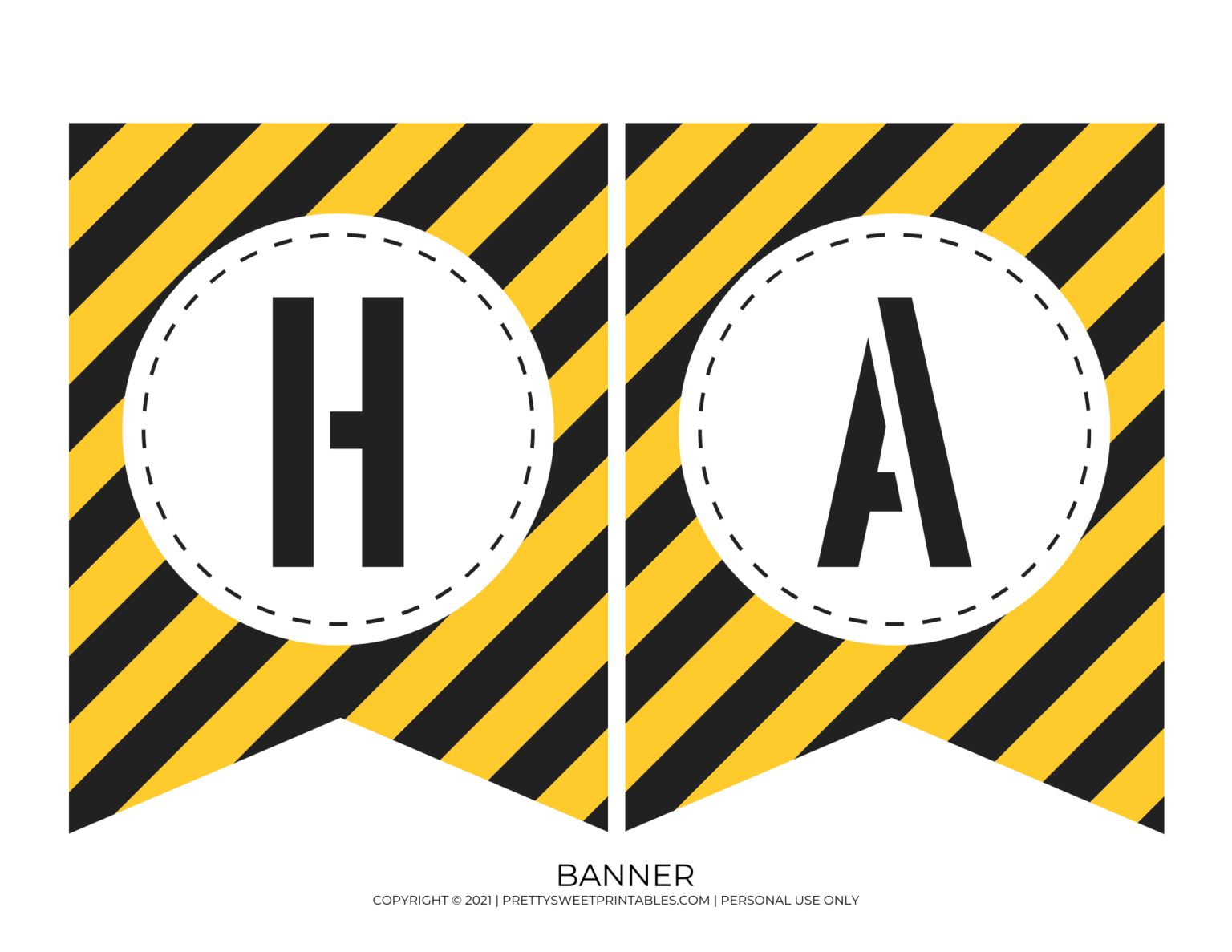 Free Construction Party Printables | Pretty Sweet Printables