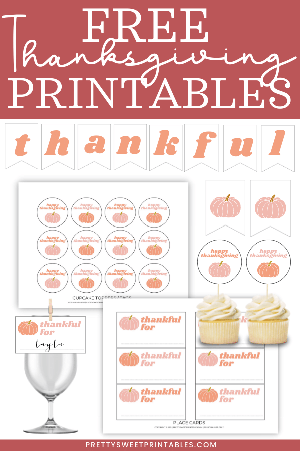 free thanksgiving printables