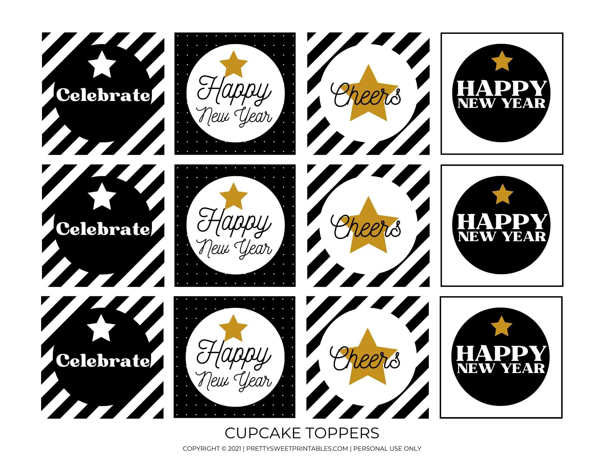 Celebrate Another Year With These Free New Year's Party Printables | Pretty Sweet Printables