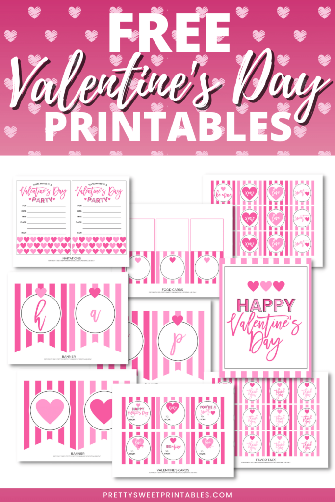free valentines day printables