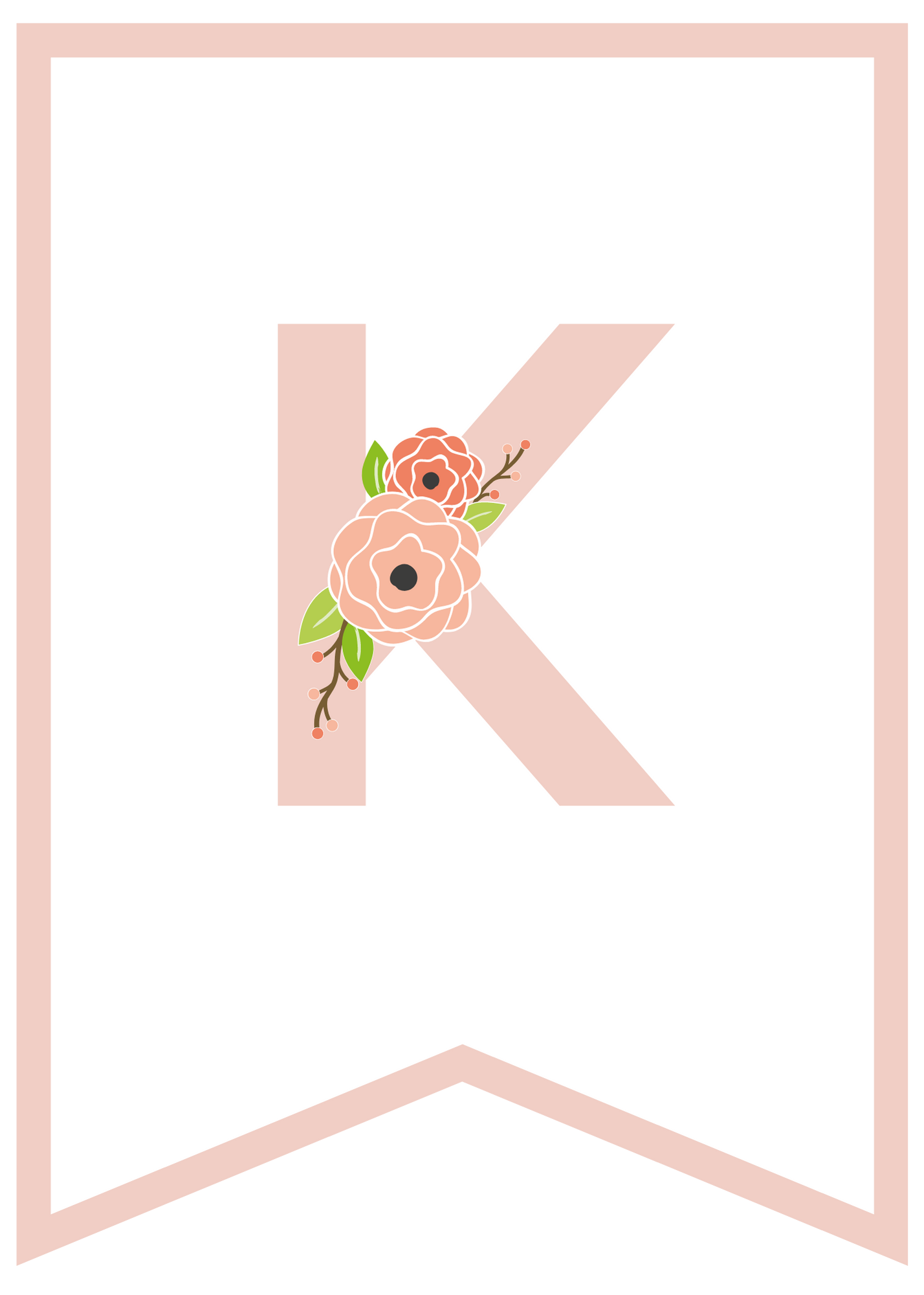 floral banner k