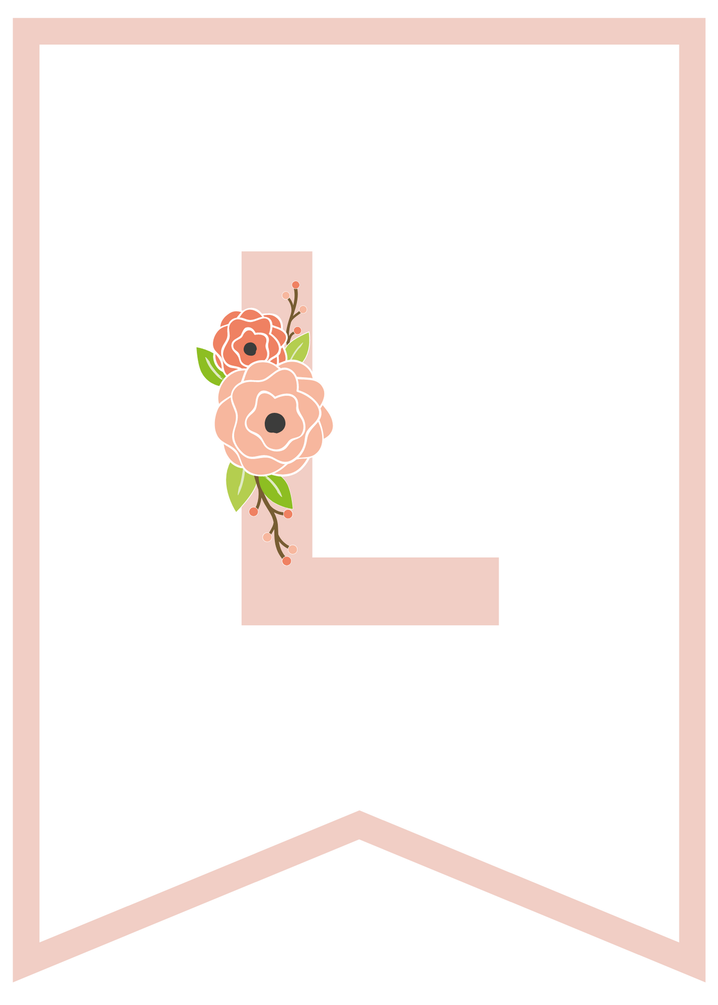 floral banner l