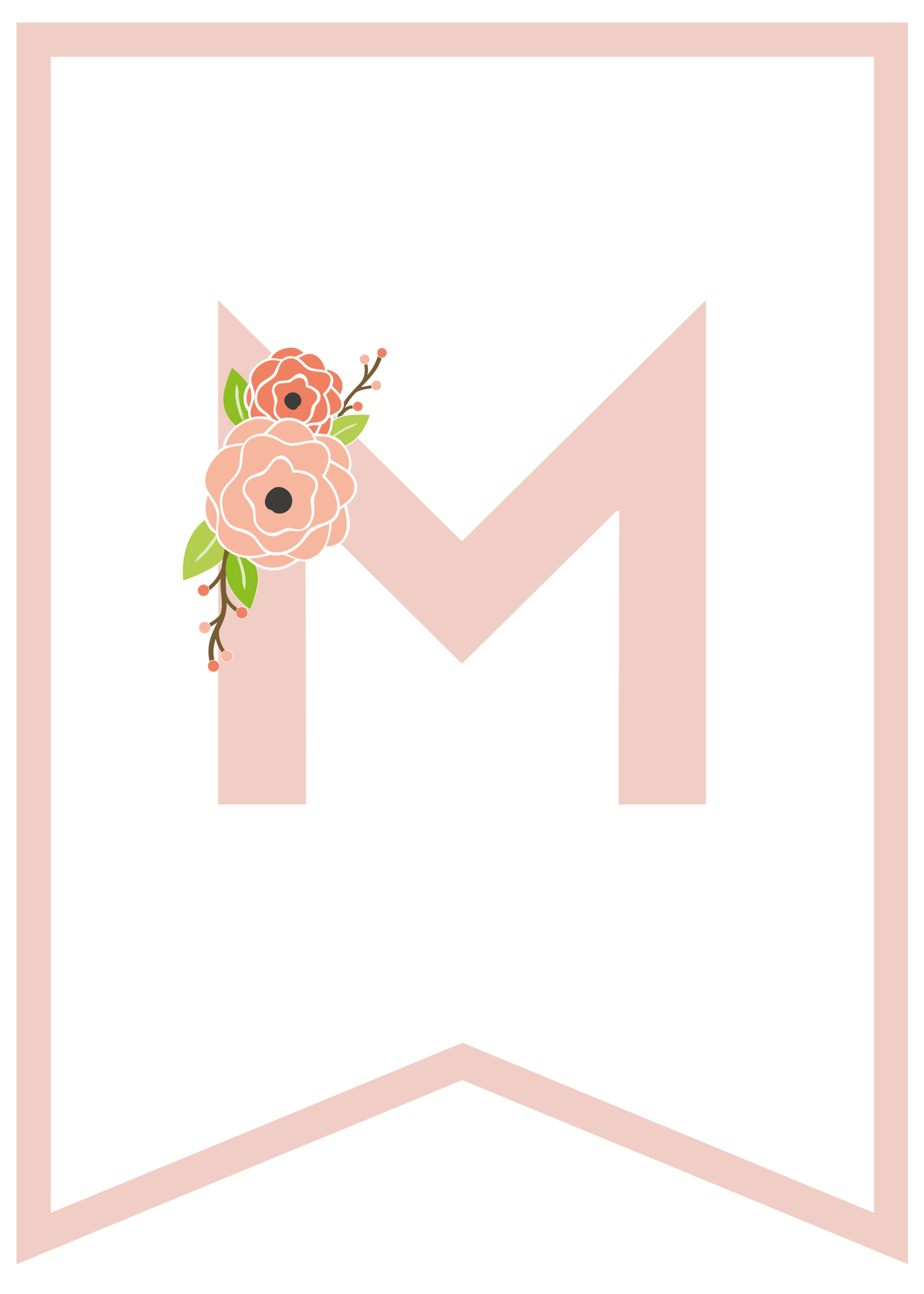 floral banner m
