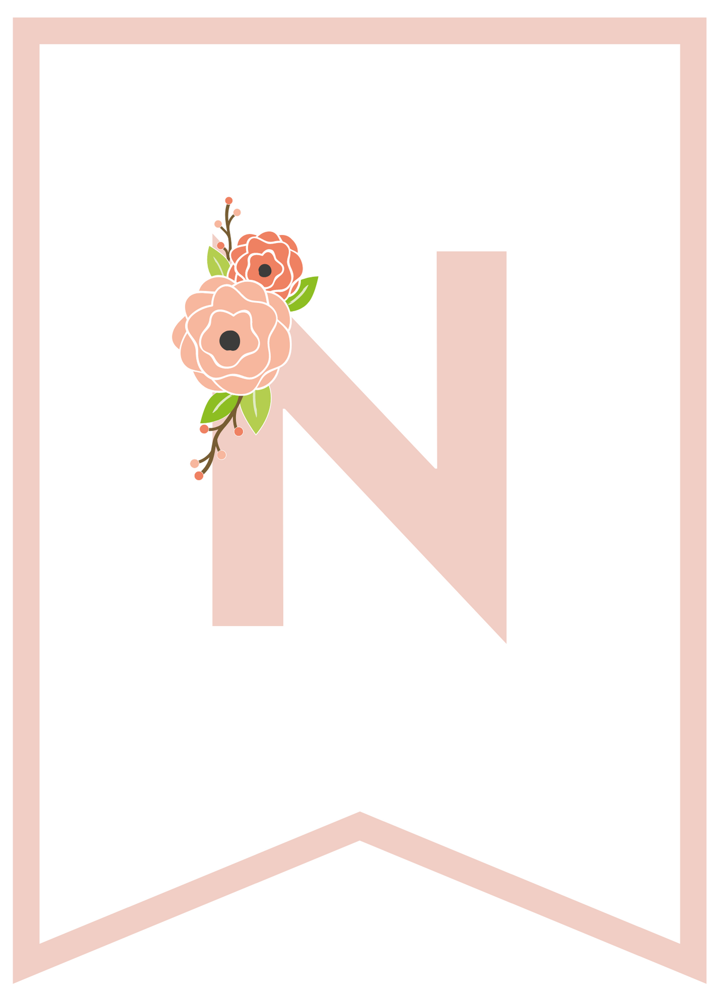 floral banner n