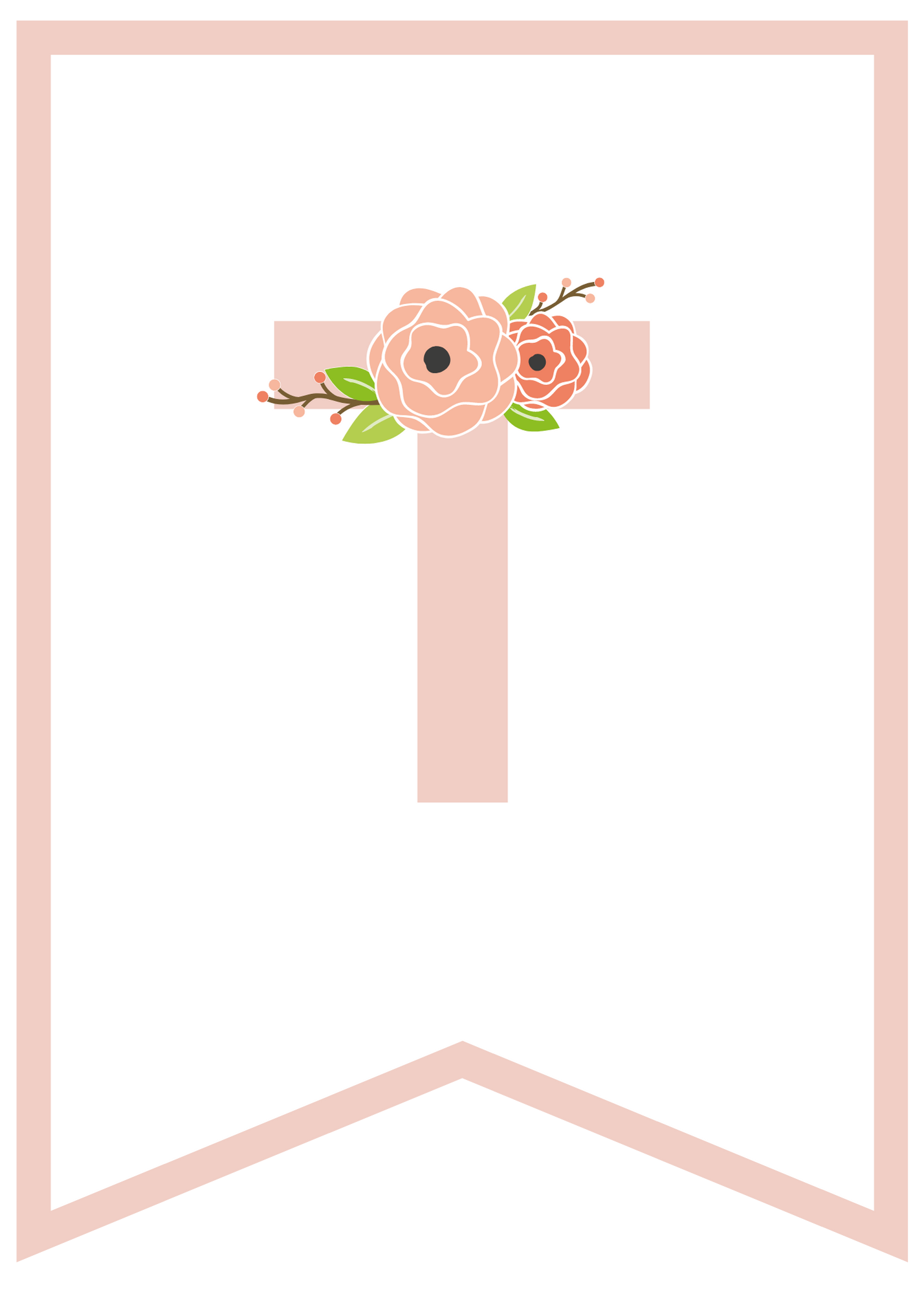 floral banner t
