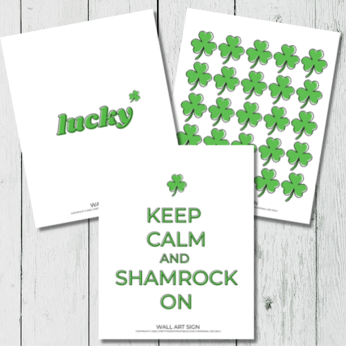 Free Printable St. Patrick’s Day Signs