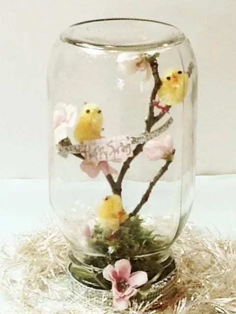 Spring Chick Mason Jar