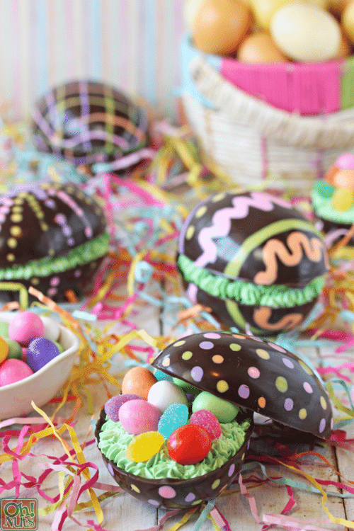 brownie chocolate easter eggs