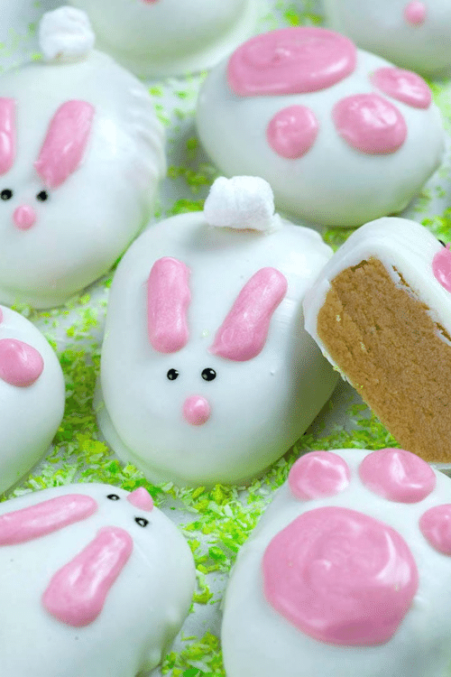 chocolate reeses easter bunnies