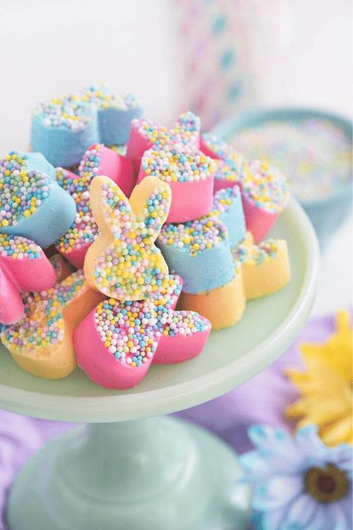 easter bunny fudge easter treats for kids 