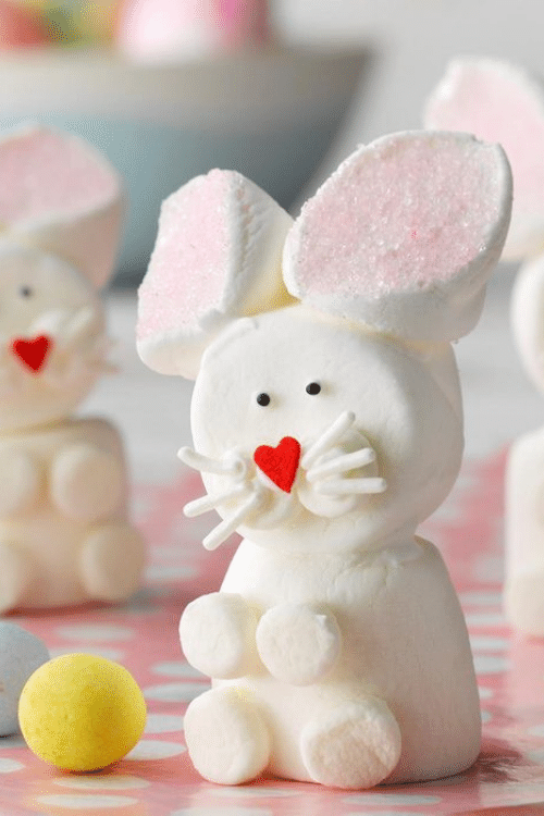 easter bunny marshmallow treats