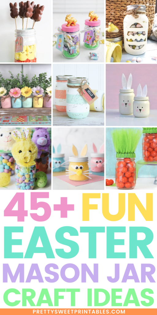 fun easter mason jar craft ideas