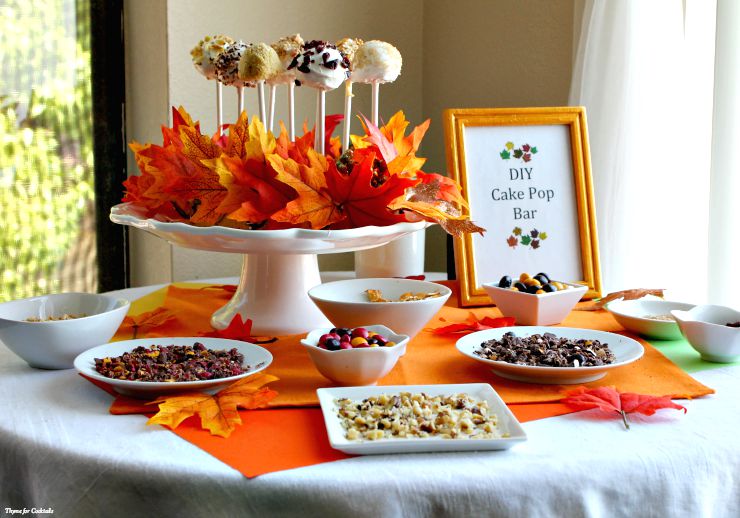 Food Bar Ideas Cake Pop Bar Food Bar Ideas