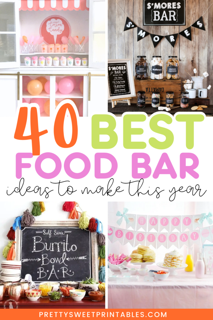 best food bar ideas to make