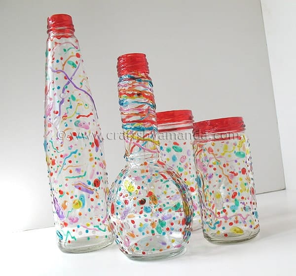 Confetti Mason Jar