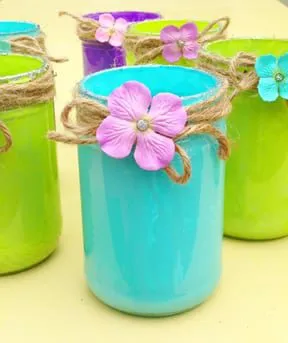 Simple Paint Mason Jar