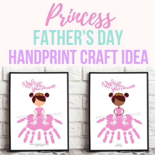 Easy Father's Day Handprint Craft