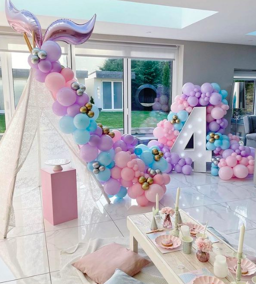 Mermaid Balloon Arch