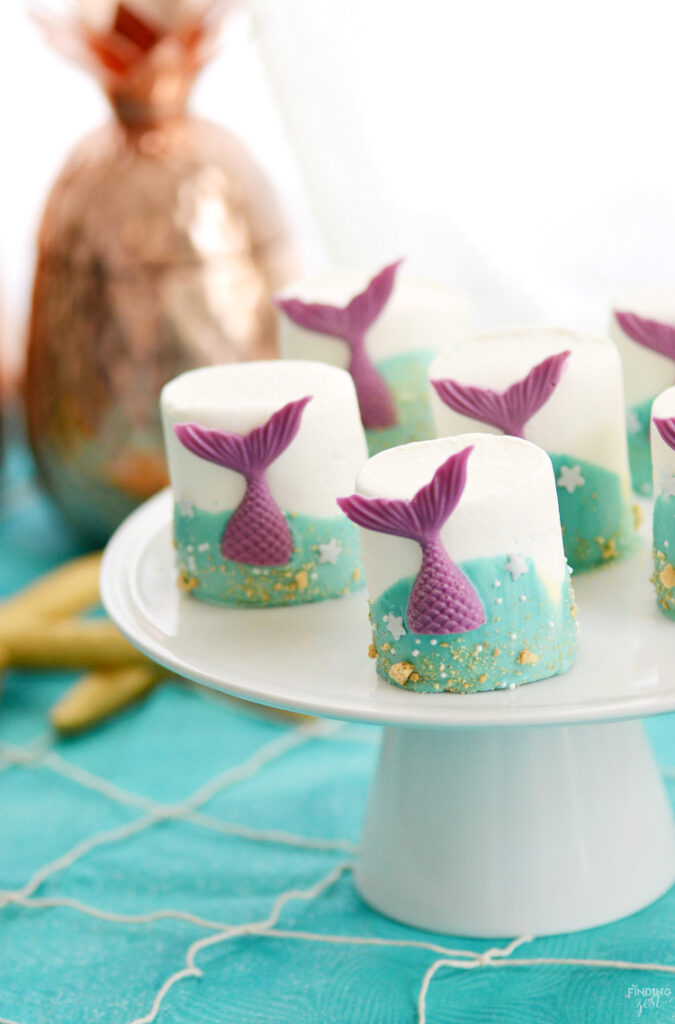 Mermaid Tail Marshmallows