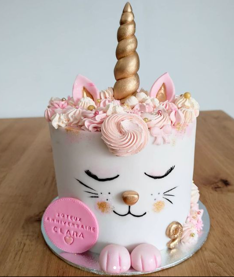 Unicorn Cat Cake