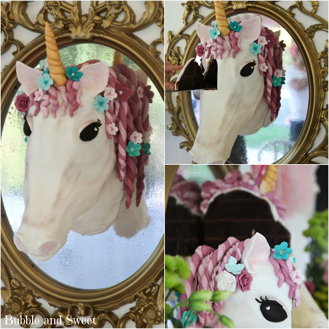 Wall Mounted Unicorn Cake