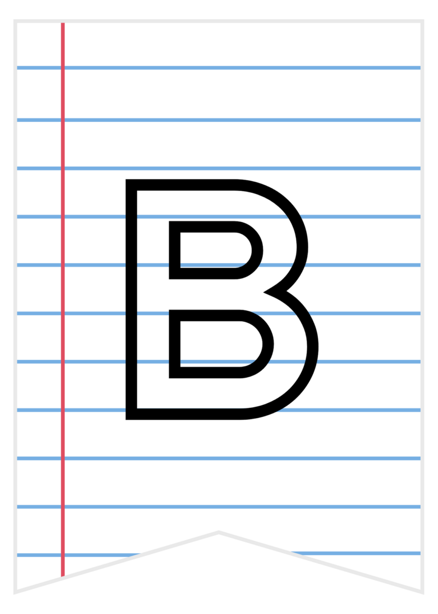 Free Printable Back to School Banner Letters | Pretty Sweet Printables