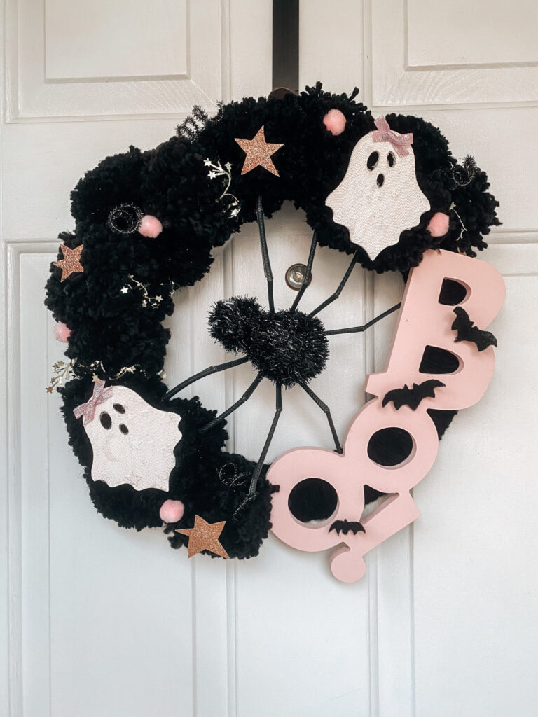 Not-So-Spooky Boo Wreath