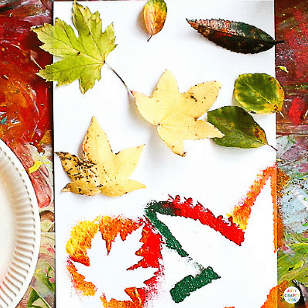 Fall Leaf Painting