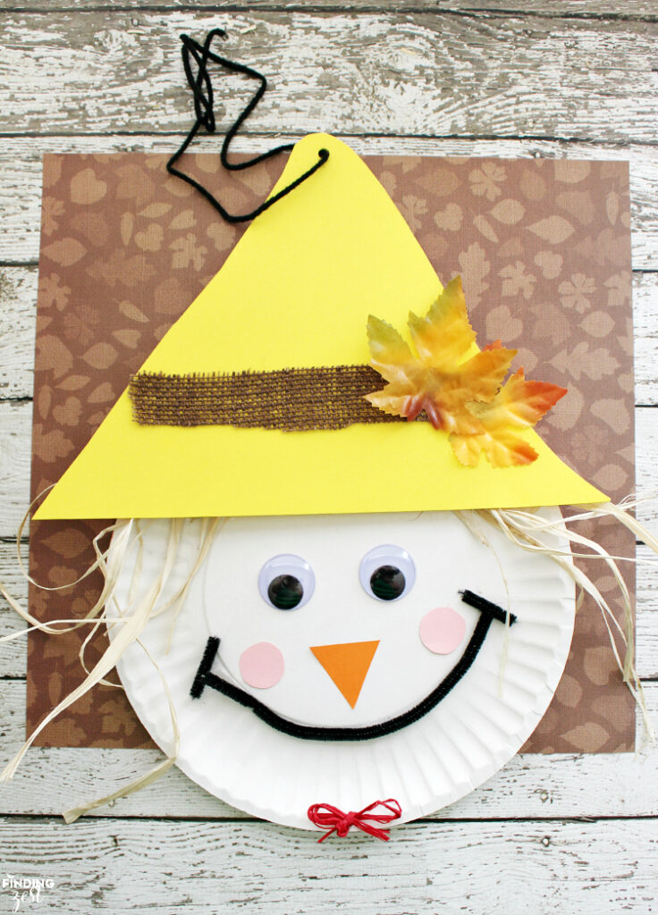 Scarecrow Paper Plate Craft