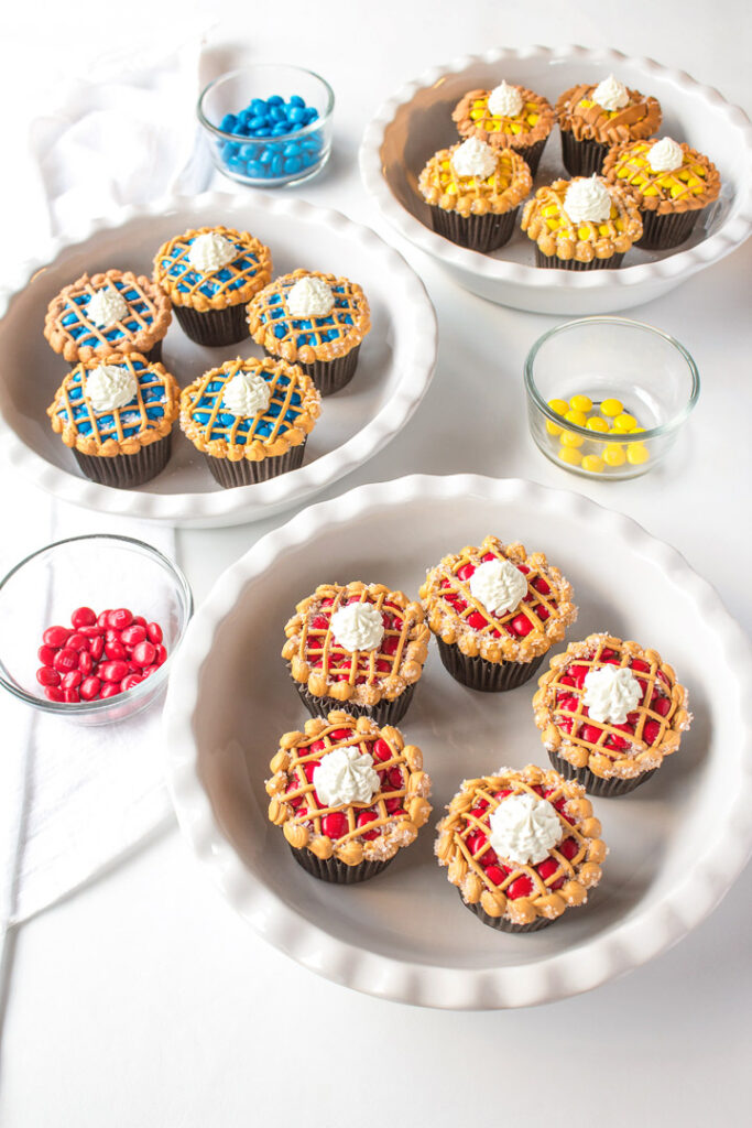 thanksgiving pie cupcakes