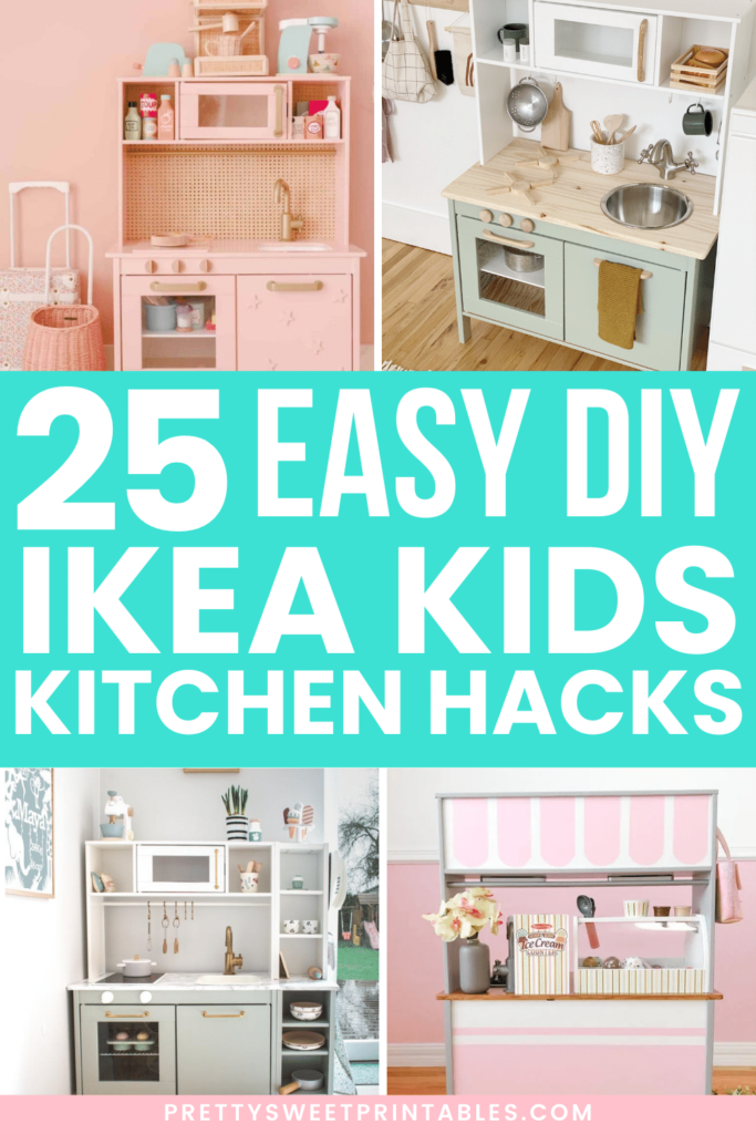 IKEA play kitchen hack - Shoe Makes New