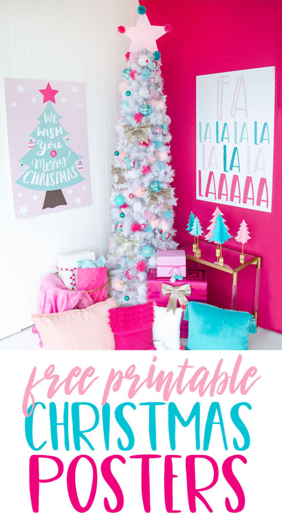Printable Christmas Poster from Love