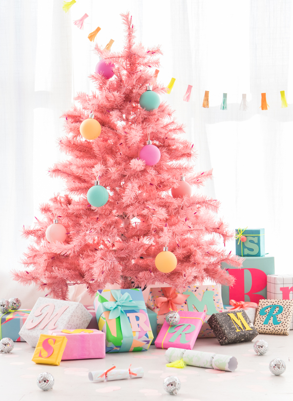 Typographic Gift Tags