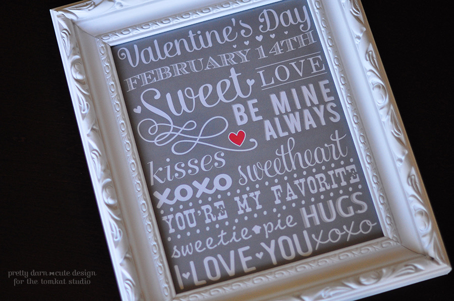 Valentines Day Subway Art