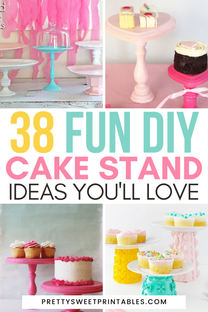 diy cake stand