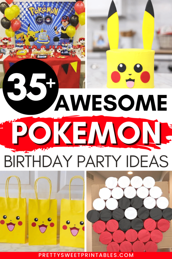 Pokemon Party Favor Bag with Free Printable - Buggy and Buddy