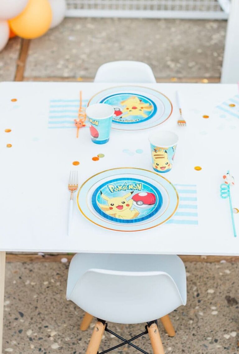 Table Like Pokemon 35+ Pokemon Party Ideas That Will Make Your Child's Birthday A Blast ...