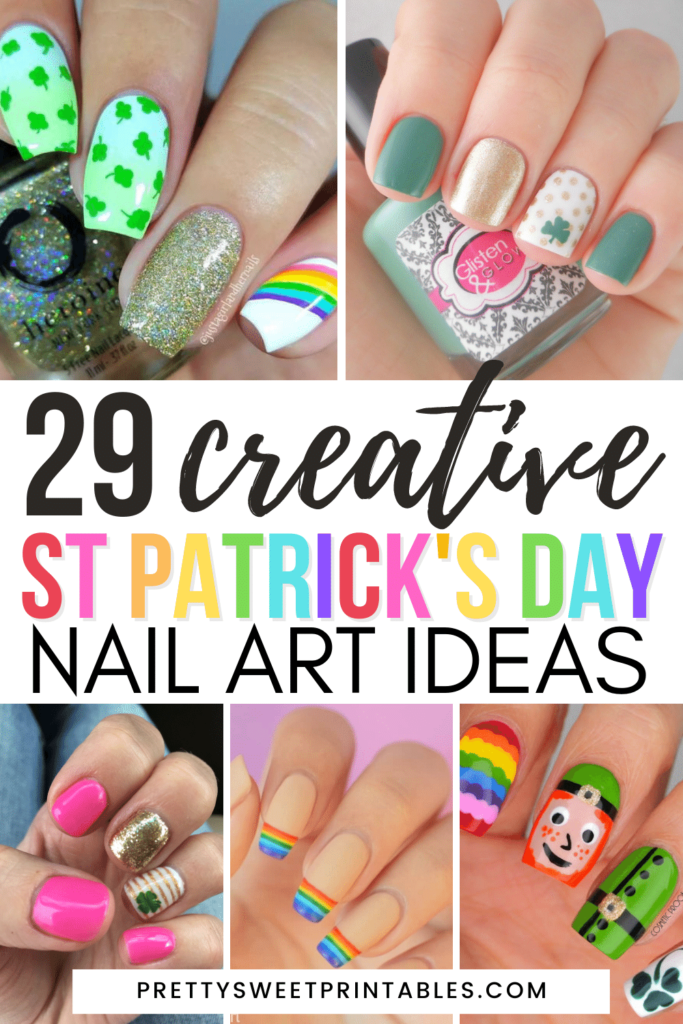 st patricks day nail art ideas