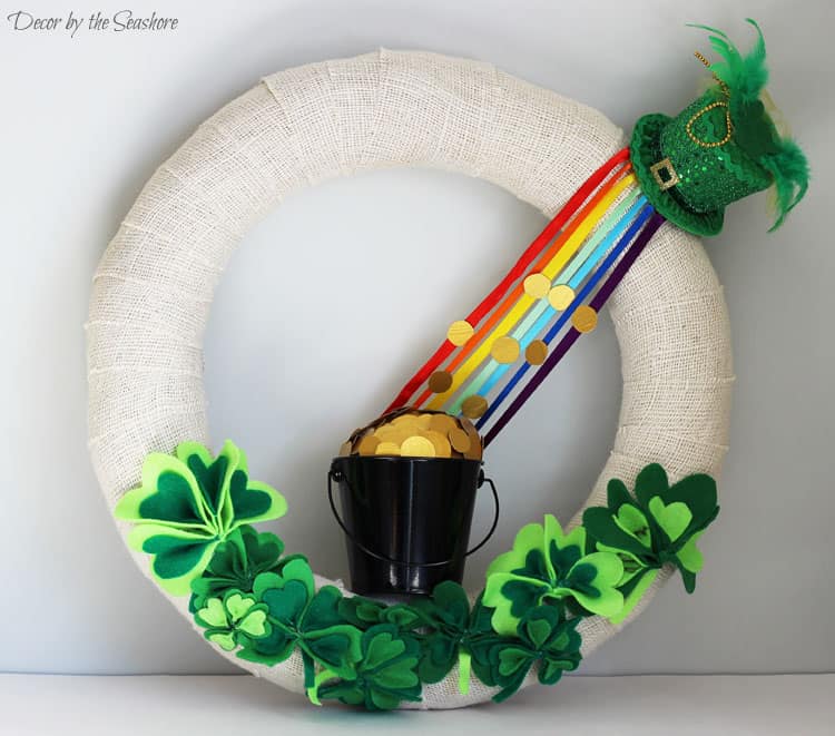 interchangeable st patricks day wreath