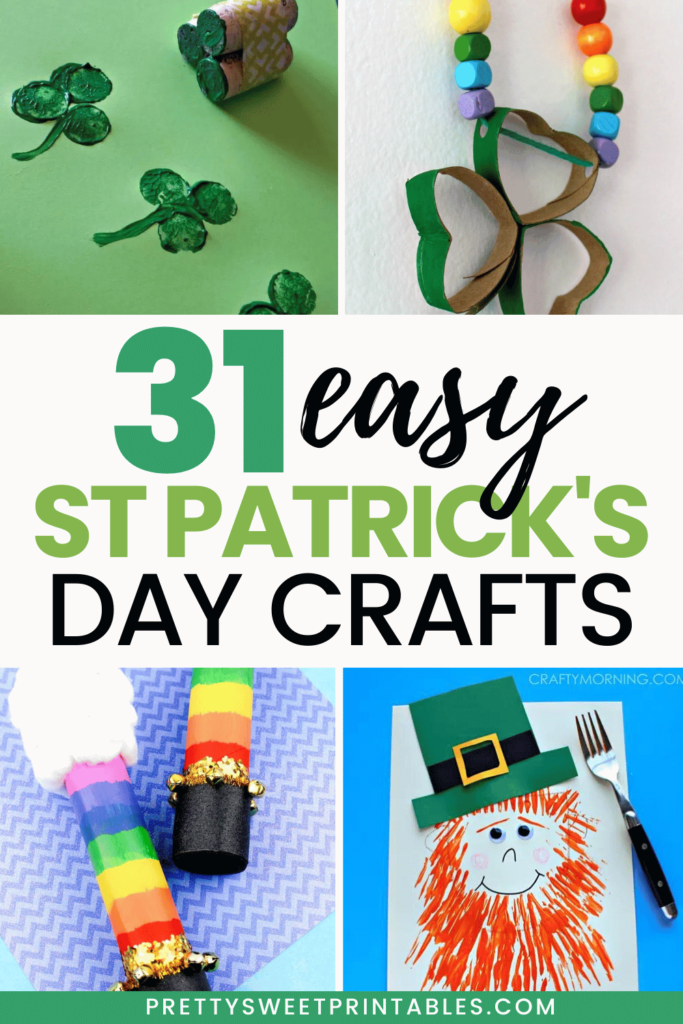 st patricks day crafts featured