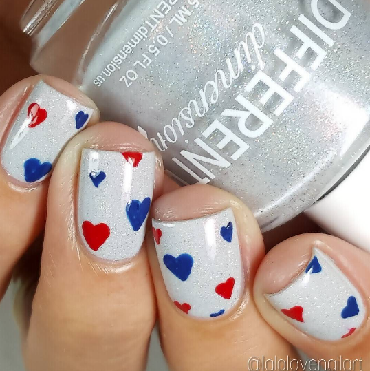 heart for america nails