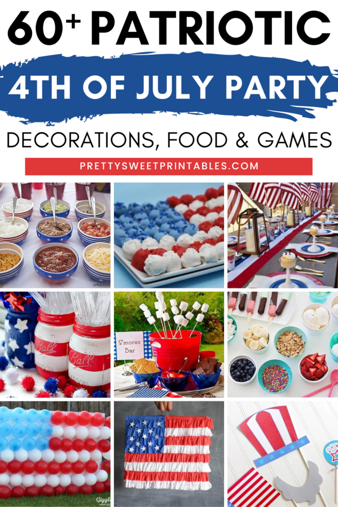 4th of July party decorations and more