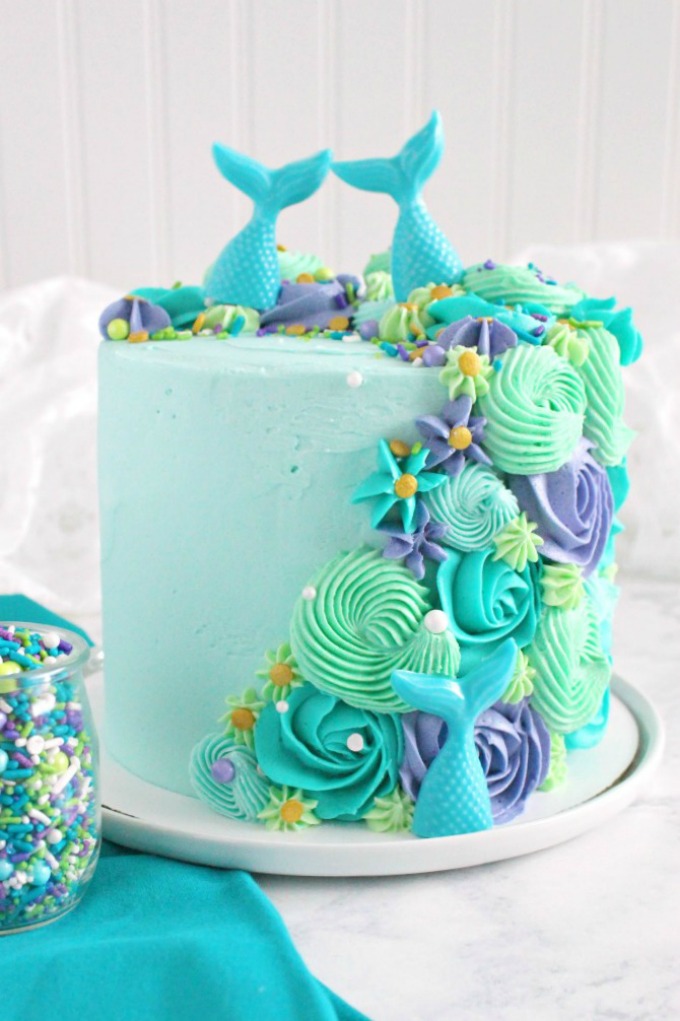 Aggregate more than 227 mermaid cake images best