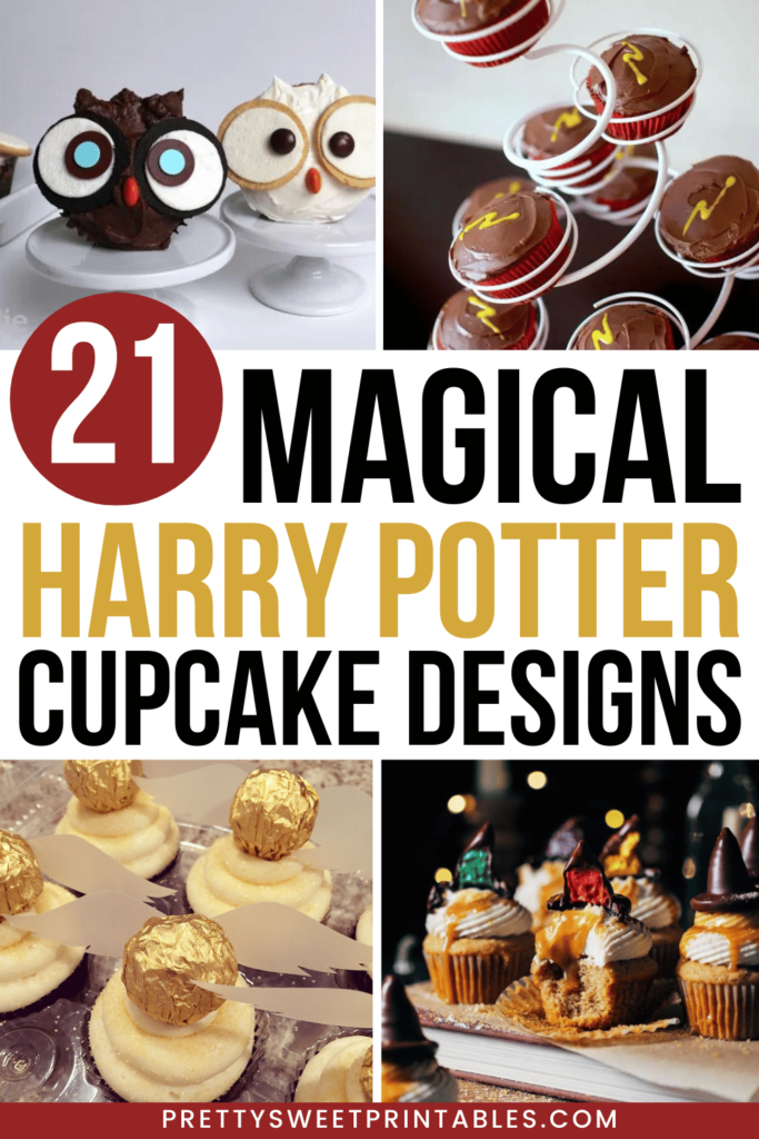 harry potter cupcake designs