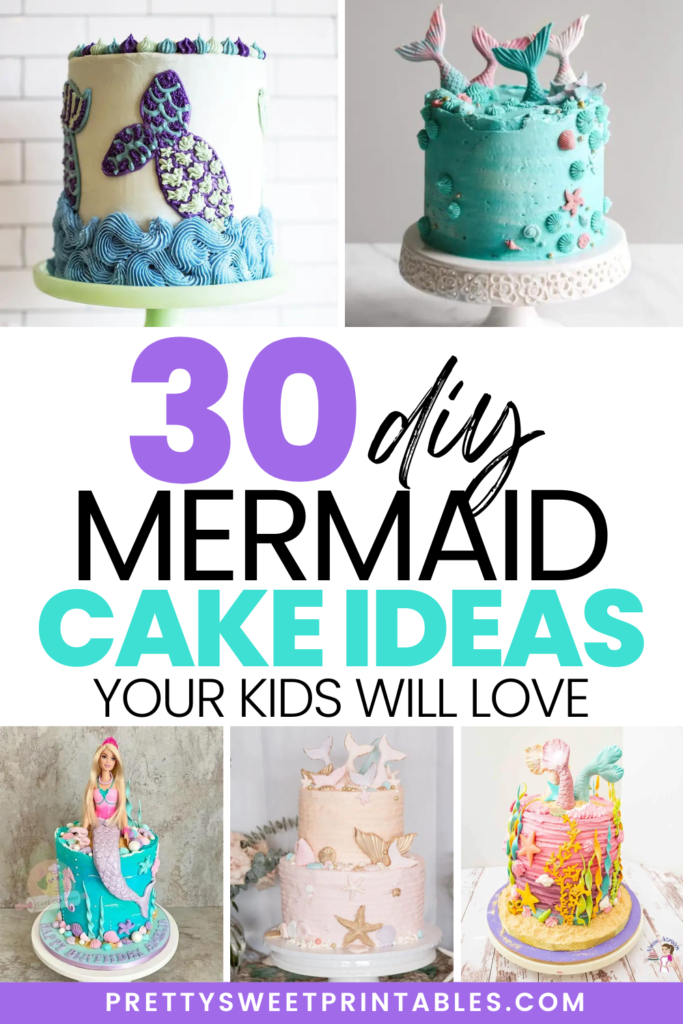 Mermaid Barbie themed chocolate cake filled with chocolate mousse