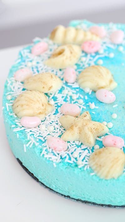 mermaid mousse cake idea